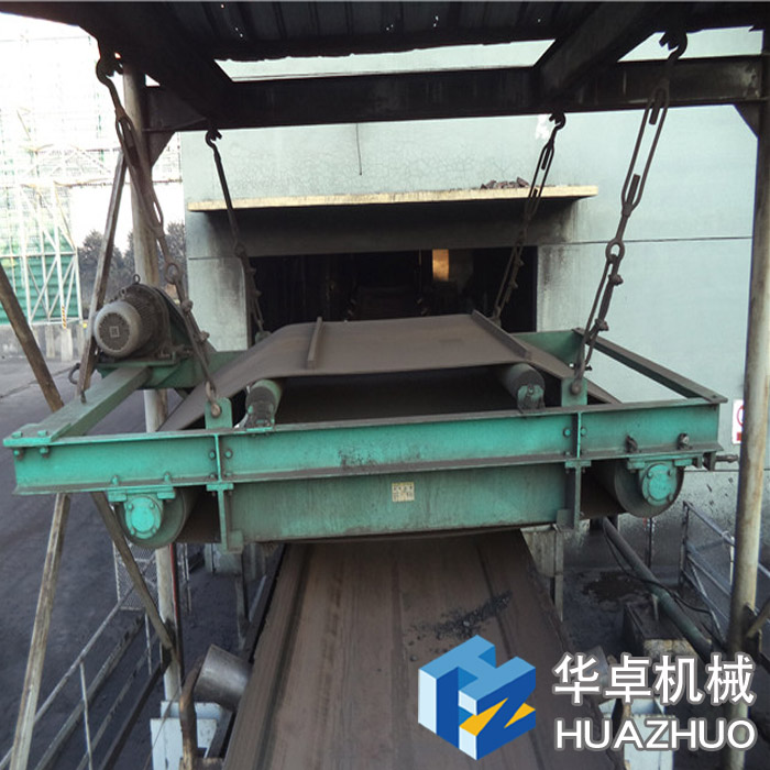 永磁自卸式除铁器使用现场