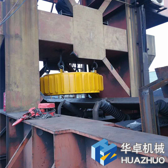 干式电磁除铁器使用现场